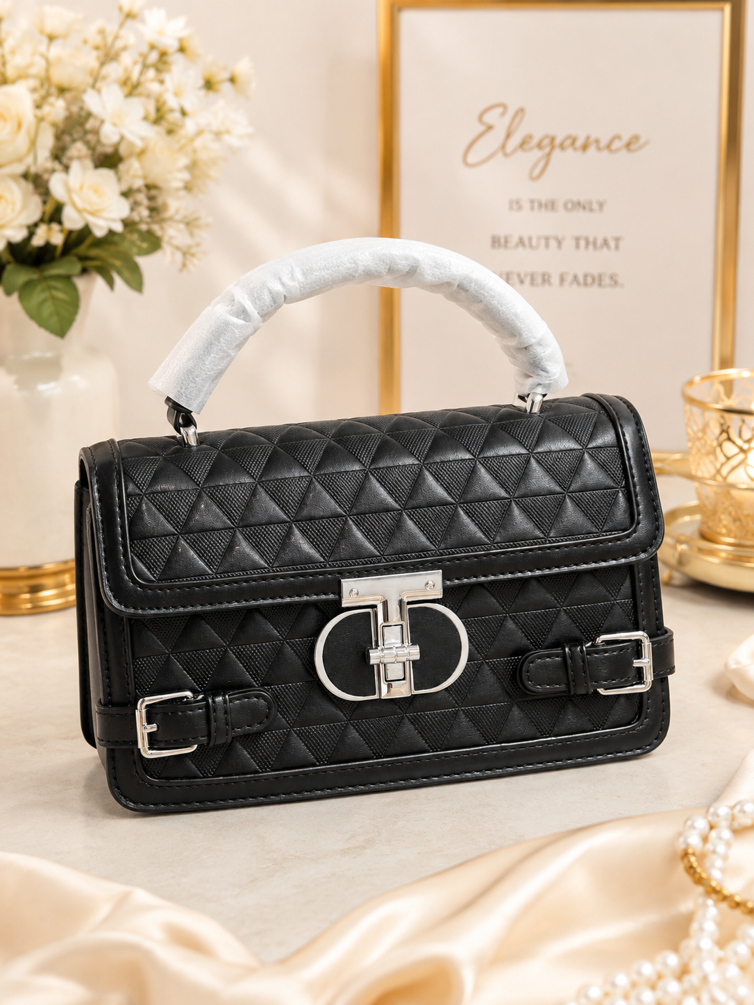 WX Elegance Quilted Handbag