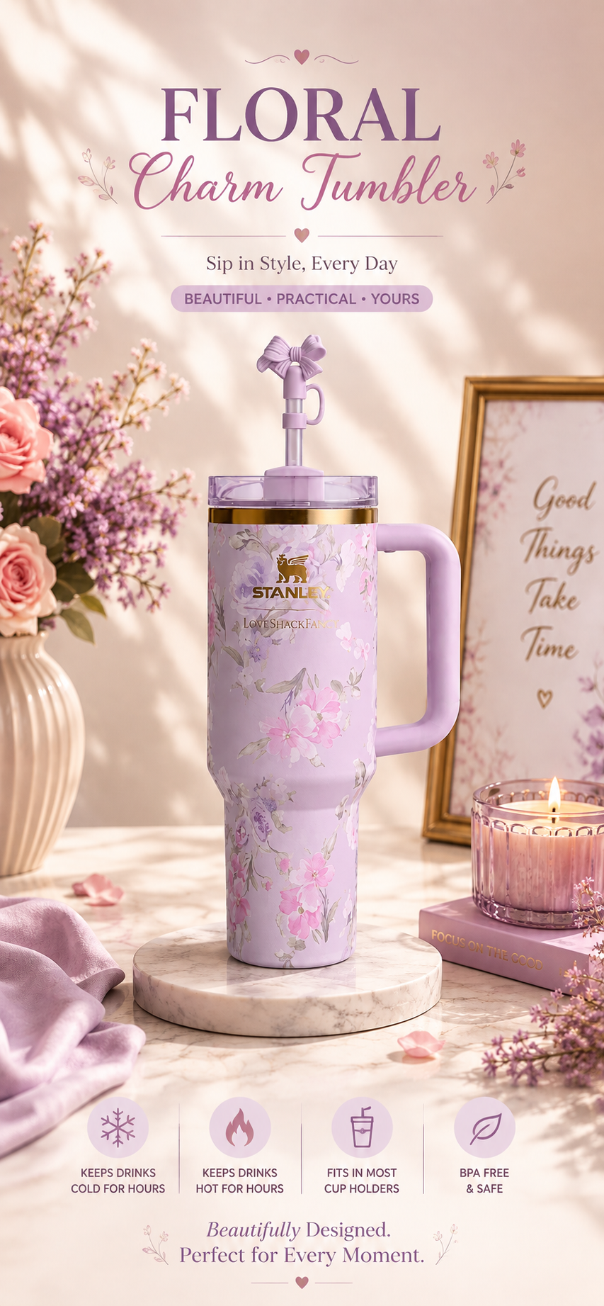 Stanley 1200ML Tumbler Love Shack